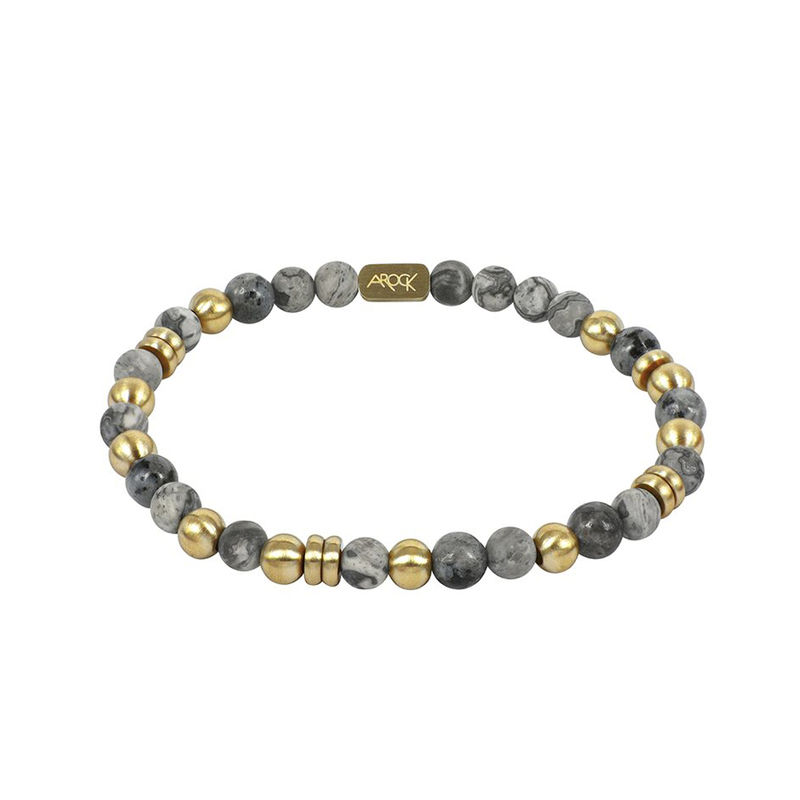 AROCK Armband Eddie - Grå/Guld AA367582, handla denna klocka online eller i butik hos klockmaster