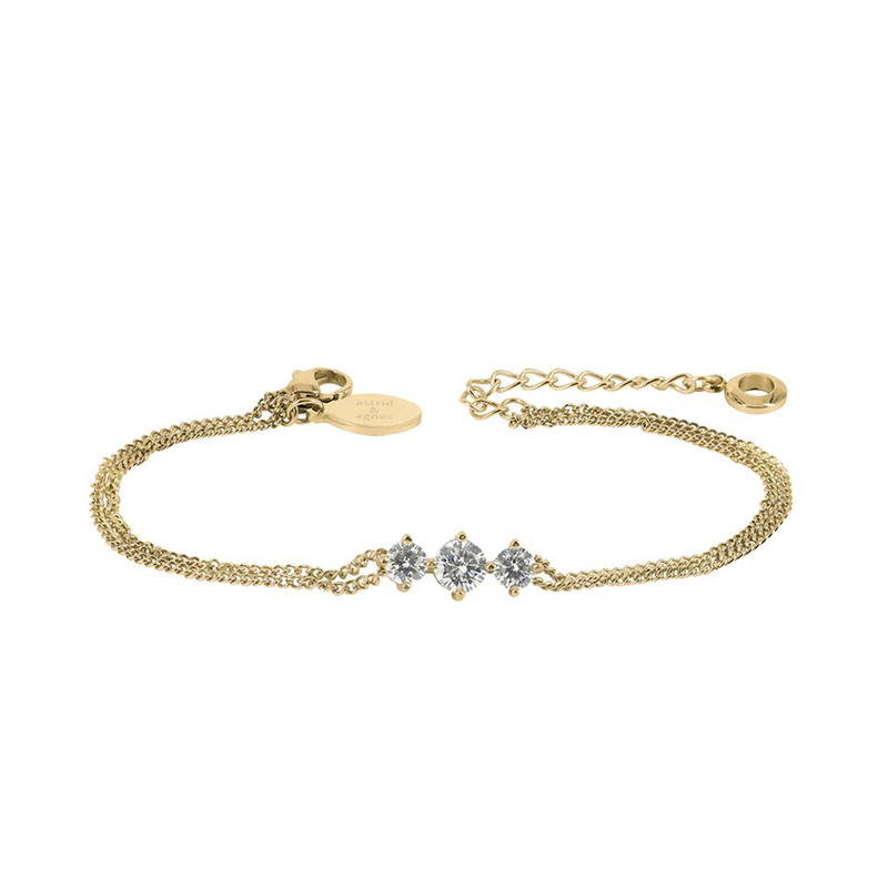 Astrid och Agnes Armband Ida - Guld  AA370421, handla denna klocka online eller i butik hos klockmaster