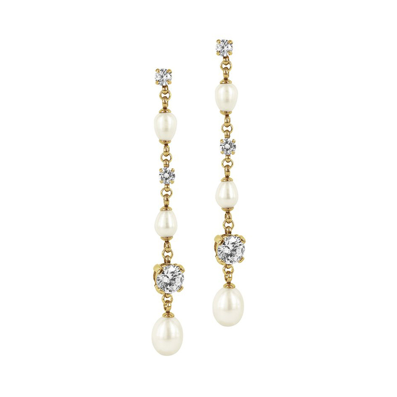 Astrid och Agnes Örhängen Patricia - Guld AA370957, handla denna klocka online eller i butik hos klockmaster
