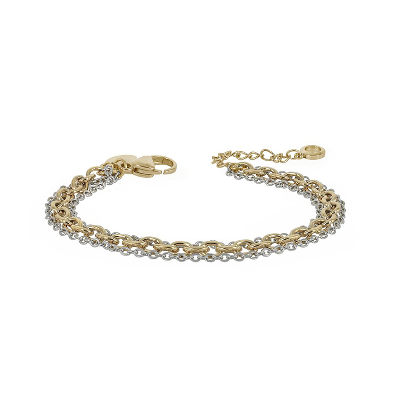 Astrid och Agnes Armband Willow - Guld och silver AA371077, handla denna klocka online eller i butik hos klockmaster