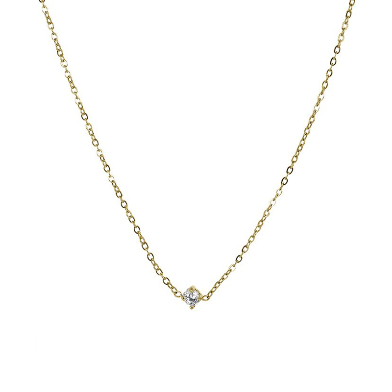 Astrid och Agnes Halsband Ida - Guld AA371732, handla denna klocka online eller i butik hos klockmaster