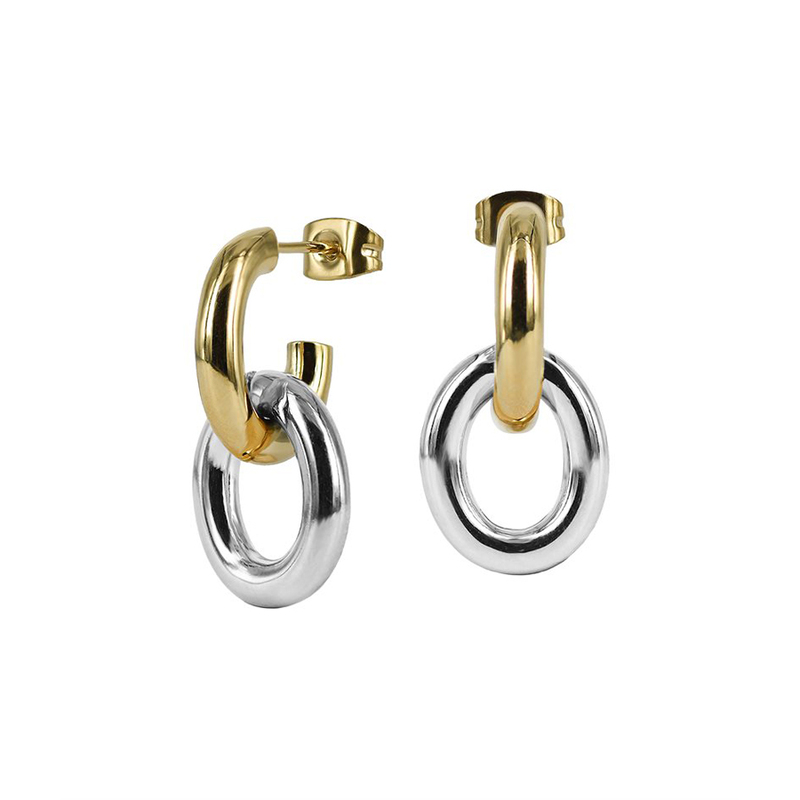 Astrid och Agnes Örhängen Ruby - Guld AA372081, handla denna klocka online eller i butik hos klockmaster