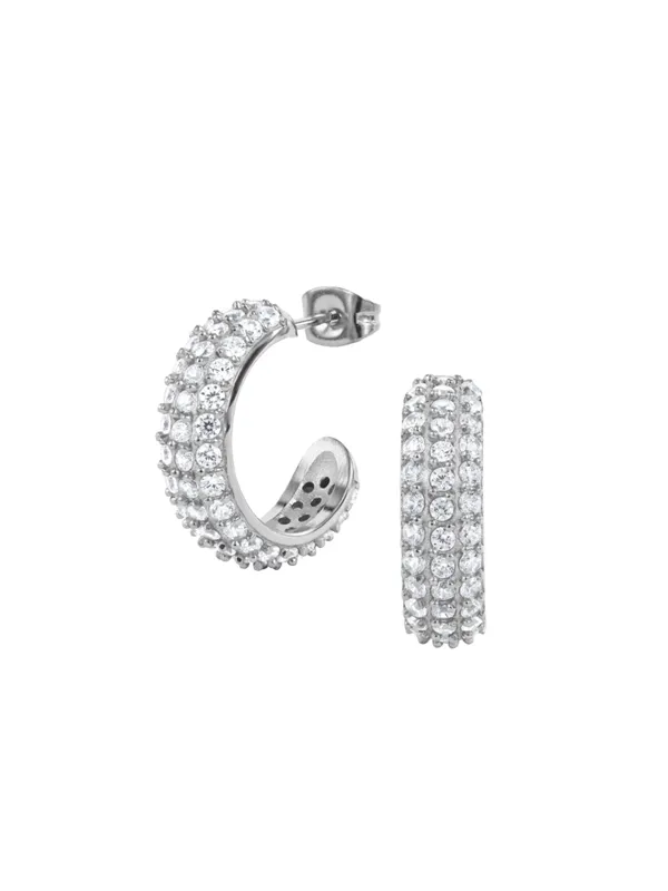 Astrid och Agnes Örhängen Harper - Silver  AA376881, handla denna klocka online eller i butik hos klockmaster