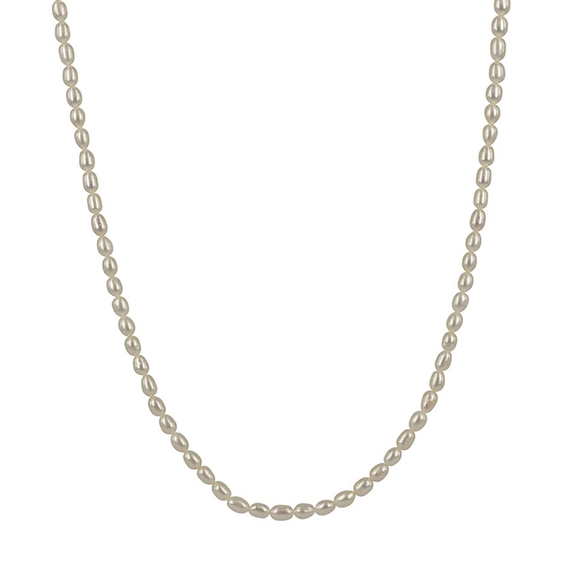 Astrid och Agnes Halsband Palma - Silver och vit AA400050, handla denna klocka online eller i butik hos klockmaster
