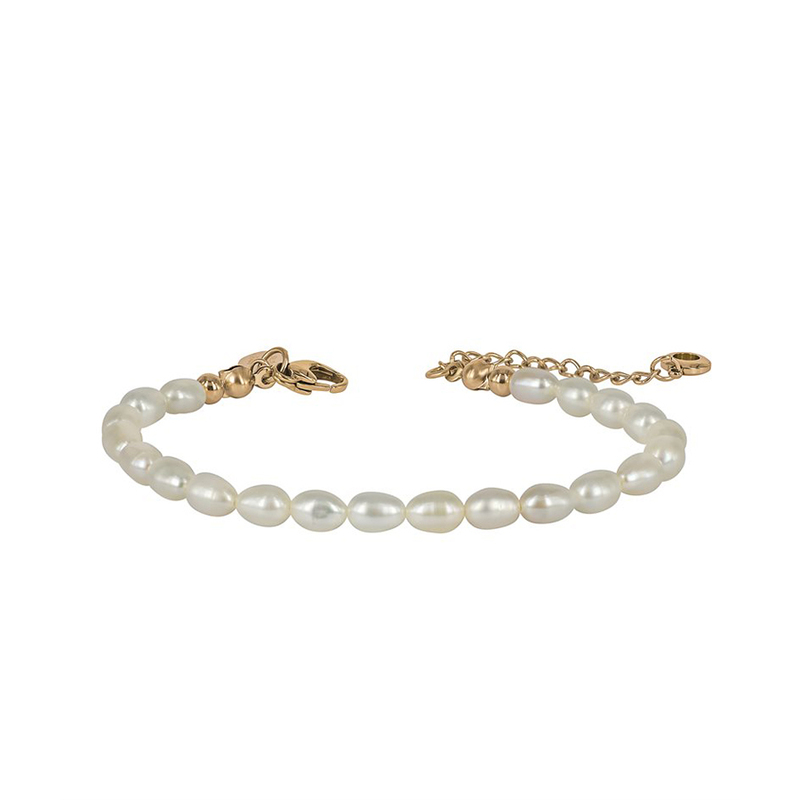 Astrid och Agnes Armband Palma - Guld och vit AA400081, handla denna klocka online eller i butik hos klockmaster