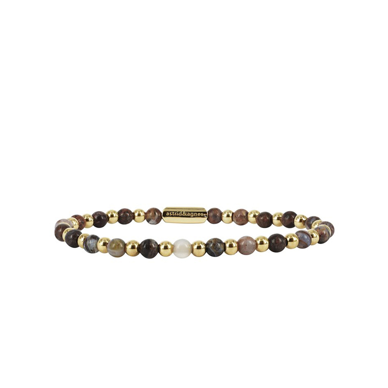 Astrid och Agnes Armband Miza - Guld AA400425, handla denna klocka online eller i butik hos klockmaster