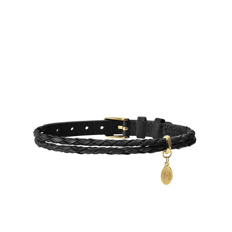 Astrid och Agnes Armband Svea - Svart / Guld AA400616, handla denna klocka online eller i butik hos klockmaster