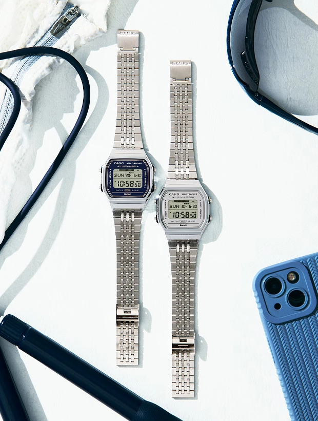CASIO Vintage Iconic Bluetooth 38mm ABL-100WE-7AEF, klocka som du kan handla till bra pris hos oss på Klockmaster.