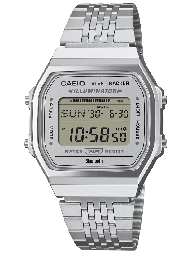 CASIO Vintage Iconic Bluetooth 38mm ABL-100WE-7AEF, handla denna klocka online eller i butik hos klockmaster
