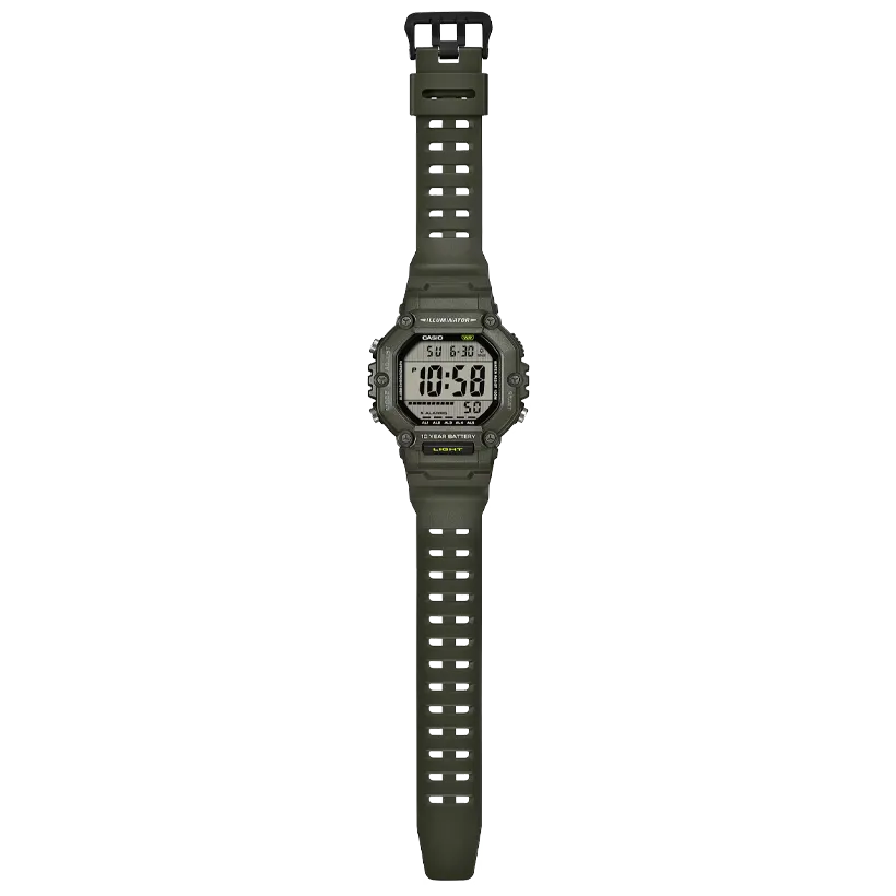 CASIO Timeless Extra Long 50mm AE-1600HX-3AVEF, klocka som du kan handla till bra pris hos oss på Klockmaster.