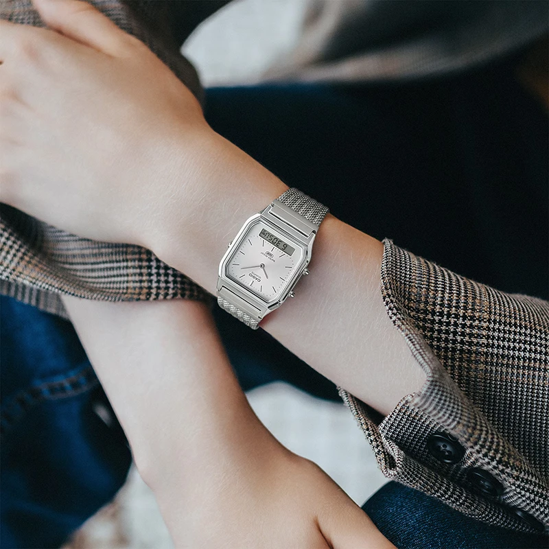 CASIO Vintage Edgy 30mm AQ-230EM-7AEF, klocka som du kan handla till bra pris hos oss på Klockmaster.