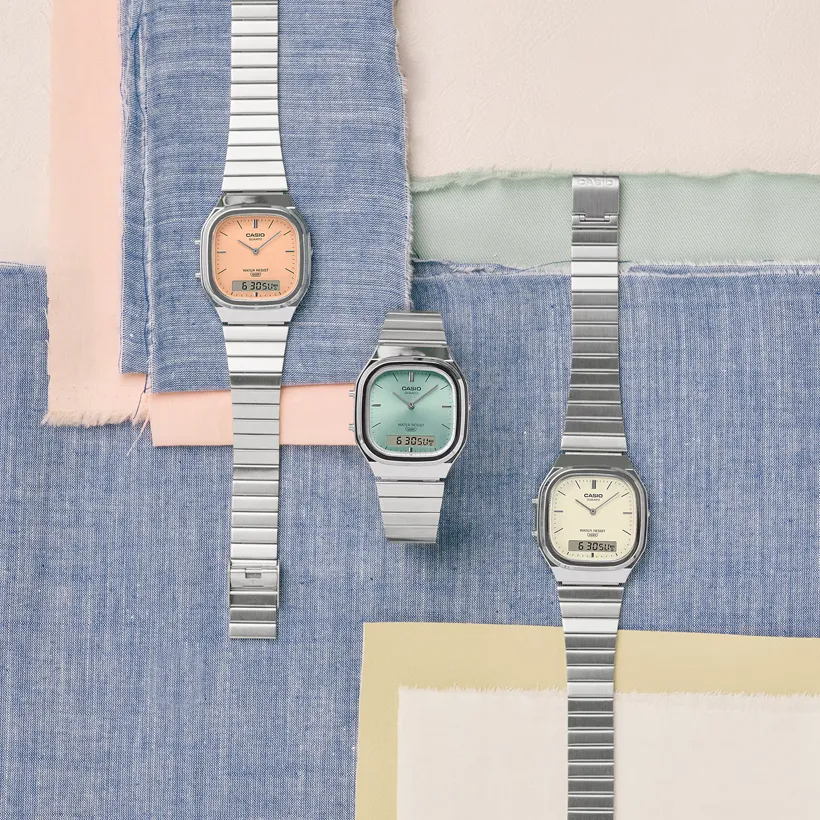 CASIO Vintage Retro-modern 36mm AQ-240E-2AEF, klocka som du kan handla till bra pris hos oss på Klockmaster.