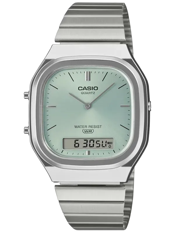 CASIO Vintage Retro-modern 36mm AQ-240E-2AEF, handla denna klocka online eller i butik hos klockmaster