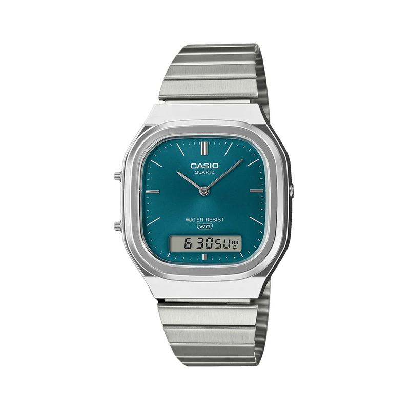CASIO Vintage Retro-modern 36mm AQ-240E-3AEF, handla denna klocka online eller i butik hos klockmaster