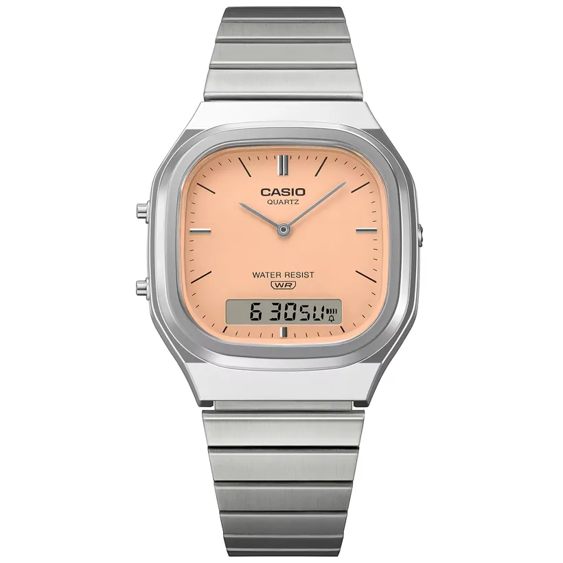CASIO Vintage Retro-modern 36mm AQ-240E-4AEF, klocka som du kan handla till bra pris hos oss på Klockmaster.