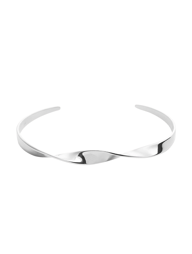 By Sofia Wistam Twirl  Silverarmband B24052919, handla denna klocka online eller i butik hos klockmaster
