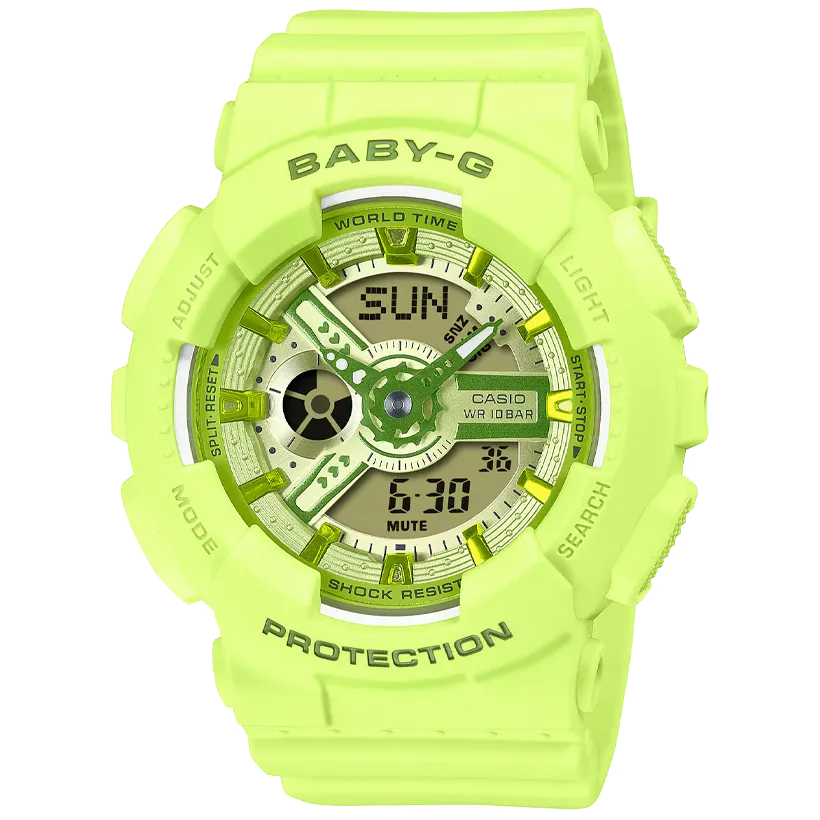 CASIO Baby-G Star Wars: The Mandalorian™ & Grogu™ BA-110YK-3AER-MAN, handla denna klocka online eller i butik hos klockmaster
