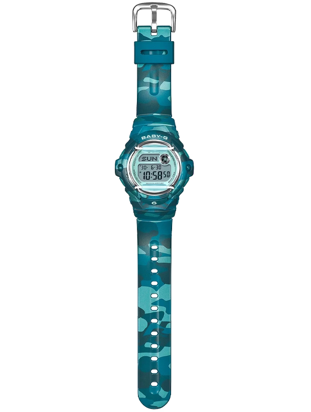 CASIO Baby-G 42.5mm Camo BG-169CM-2ER, klocka som du kan handla till bra pris hos oss på Klockmaster.