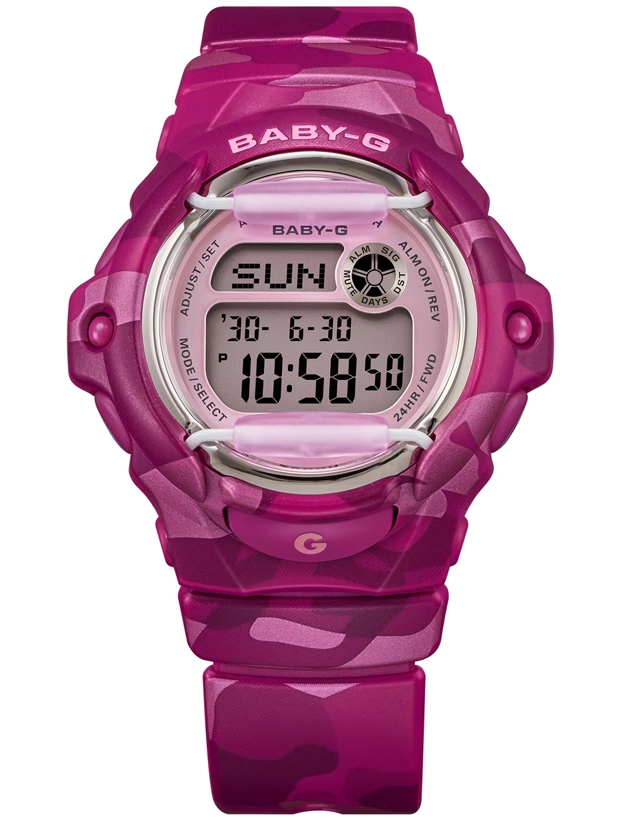 CASIO Baby-G 42.5mm Camo BG-169CM-4ER, klocka som du kan handla till bra pris hos oss på Klockmaster.