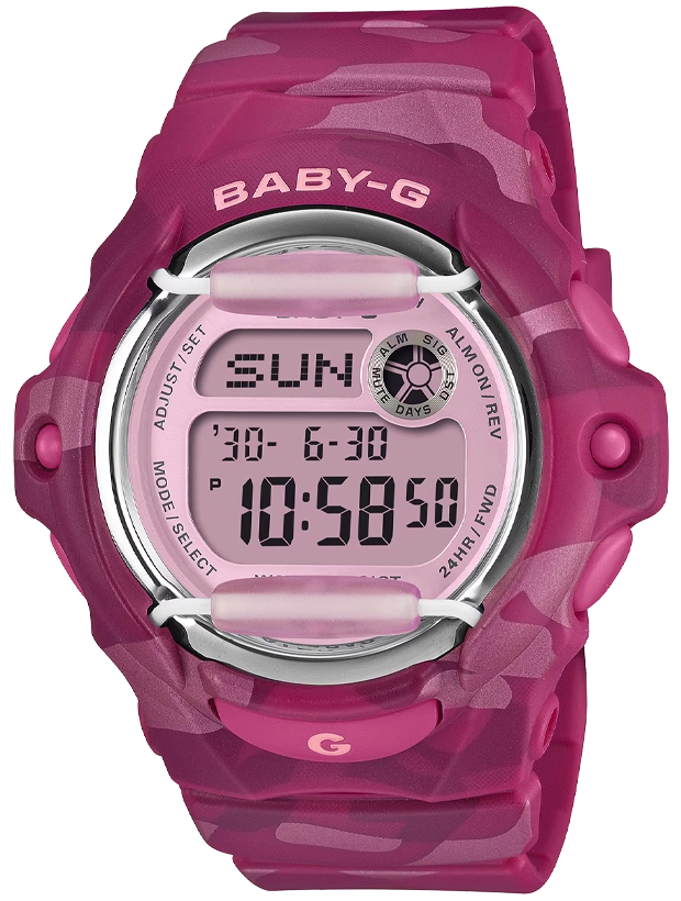 CASIO Baby-G 42.5mm Camo BG-169CM-4ER, handla denna klocka online eller i butik hos klockmaster