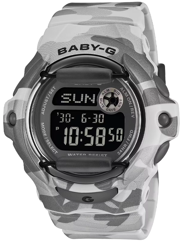 CASIO Baby-G 42.5mm Camo BG-169CMB-8ER, handla denna klocka online eller i butik hos klockmaster