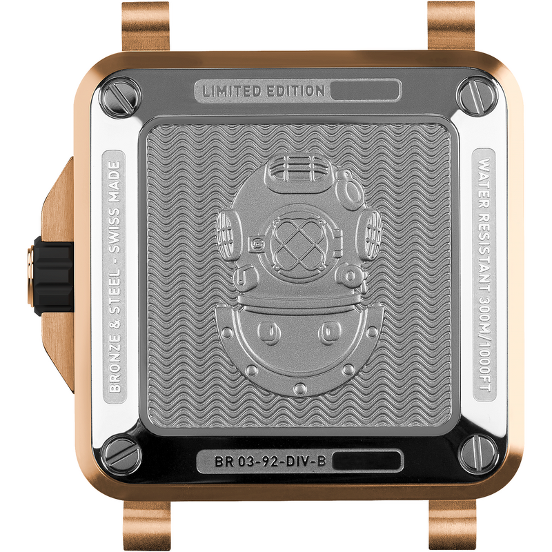 BELL & ROSS BR0392 DIVER BLACK GREEN BRONZE, klocka som du kan handla till bra pris hos oss på Klockmaster.