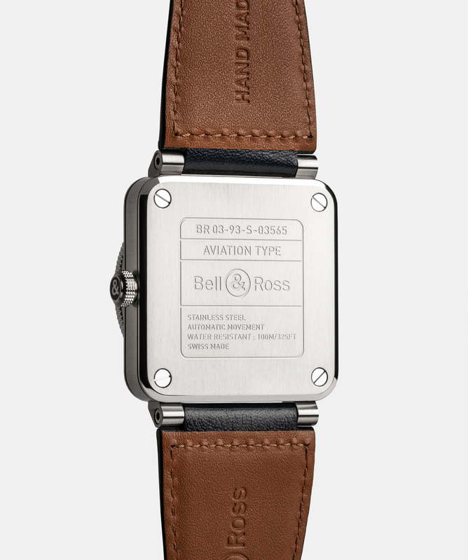 BELL & ROSS BR0393 GMT BLUE STEEL, klocka som du kan handla till bra pris hos oss på Klockmaster.