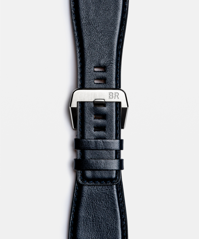 BELL & ROSS BR0393 GMT BLUE STEEL, klocka som du kan handla till bra pris hos oss på Klockmaster.