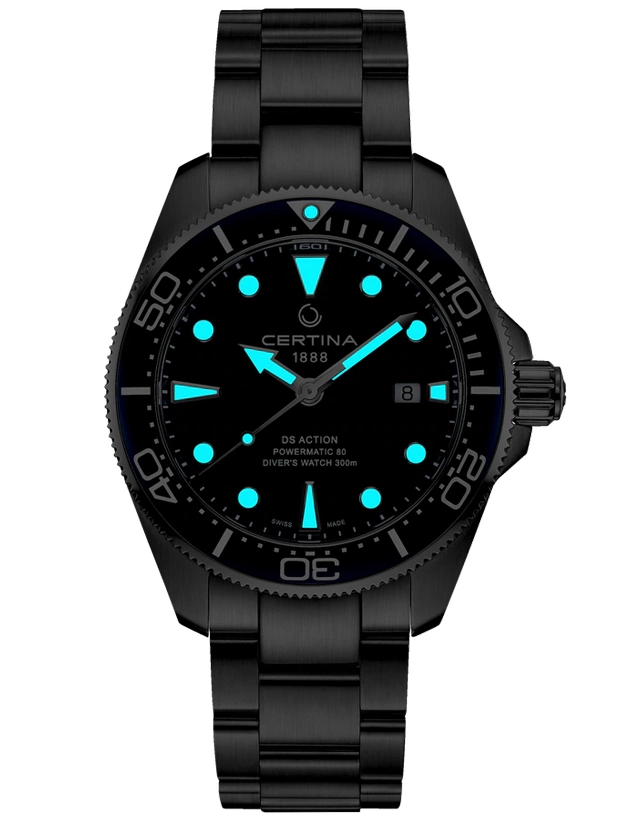 CERTINA DS Action Diver Powermatic 80 43mm C0326071104100, klocka som du kan handla till bra pris hos oss på Klockmaster.