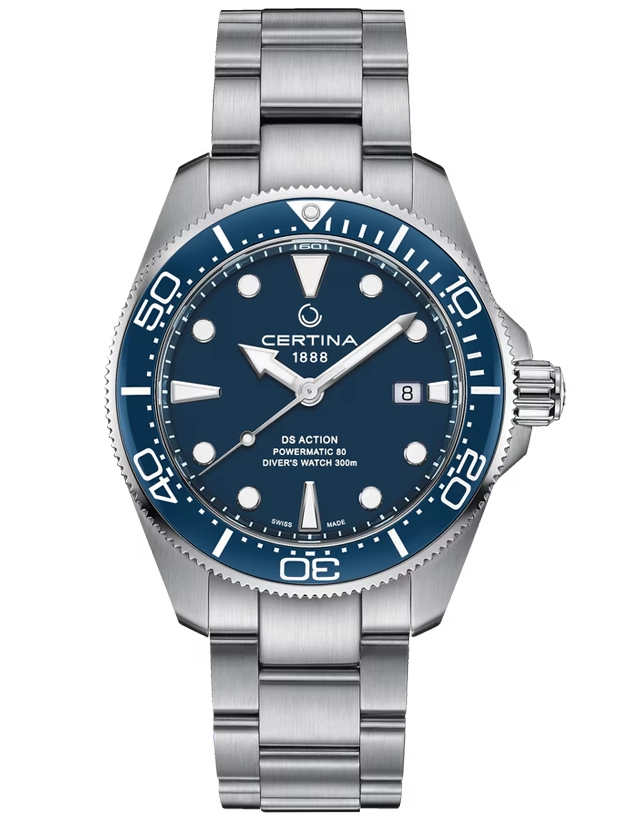CERTINA DS Action Diver Powermatic 80 43mm C0326071104100, handla denna klocka online eller i butik hos klockmaster