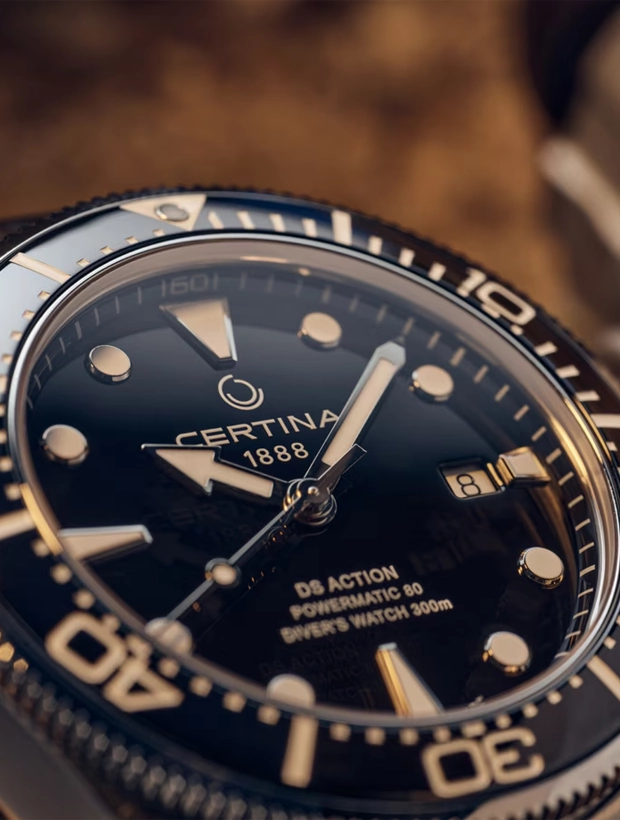 CERTINA DS Action Diver Powermatic 80 43mm C0326071105100, klocka som du kan handla till bra pris hos oss på Klockmaster.