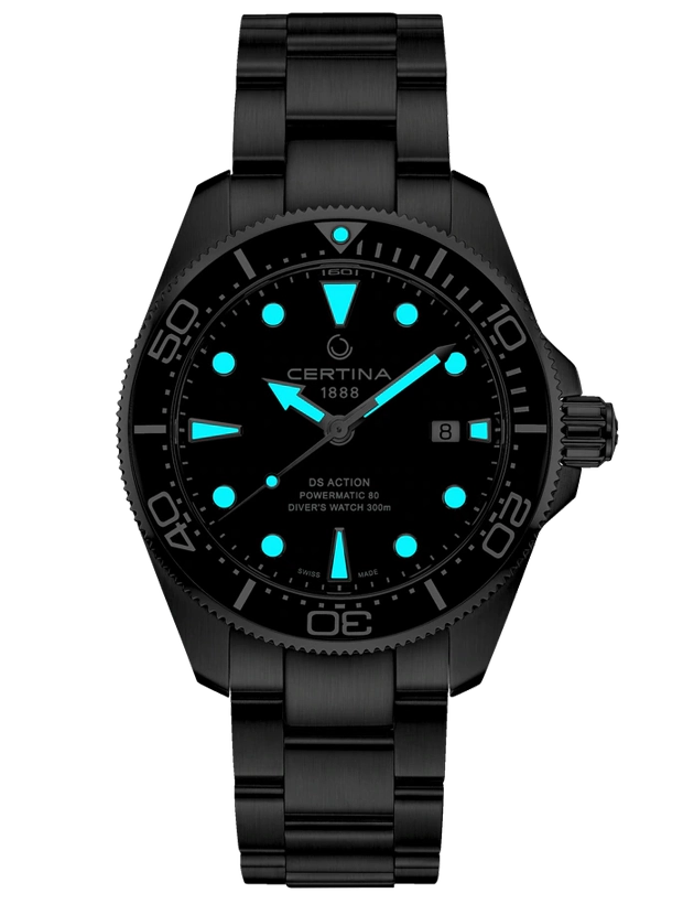CERTINA DS Action Diver Powermatic 80 43mm C0326071105100, klocka som du kan handla till bra pris hos oss på Klockmaster.