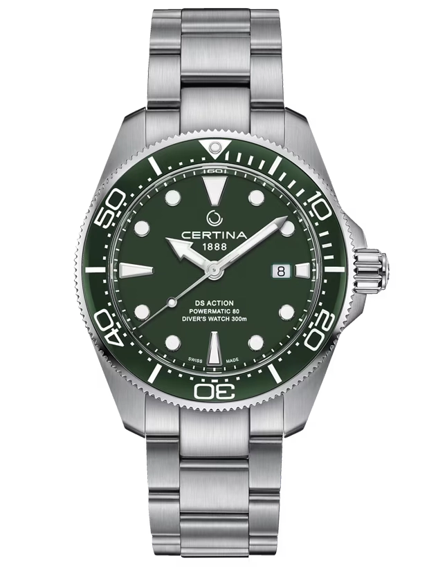 CERTINA DS Action Diver Powermatic 80 43mm C0326071109100, handla denna klocka online eller i butik hos klockmaster