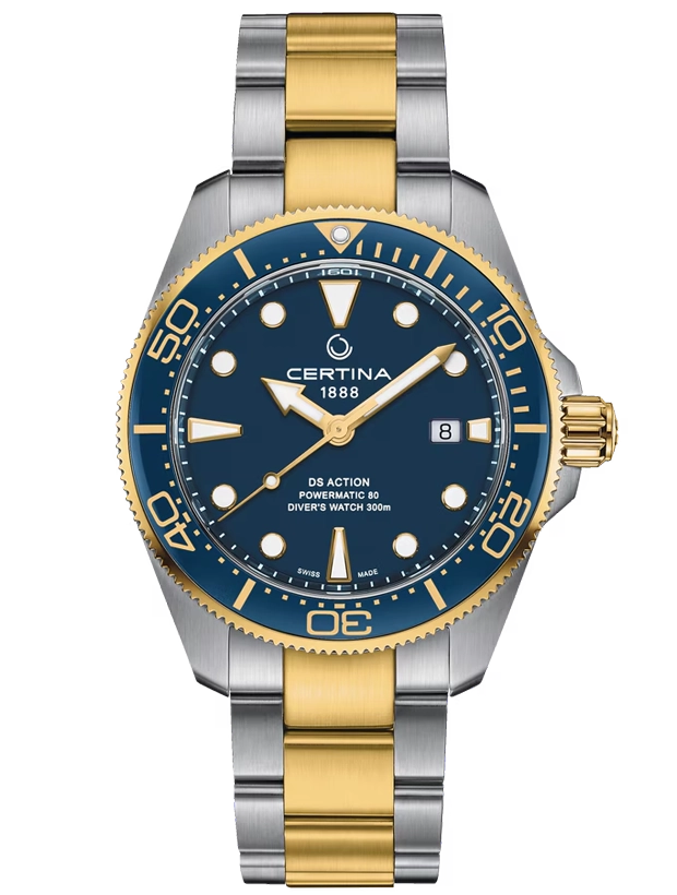 CERTINA DS Action Diver Powermatic 80 43mm C0326072204100, handla denna klocka online eller i butik hos klockmaster