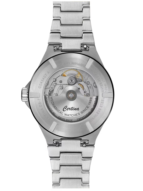 CERTINA DS-7 Powermatic 80 39mm C0434072206100, klocka som du kan handla till bra pris hos oss på Klockmaster.