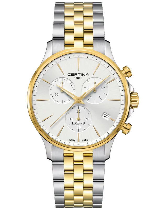 CERTINA DS-8 Chronograph 41mm C0454172203100, handla denna klocka online eller i butik hos klockmaster