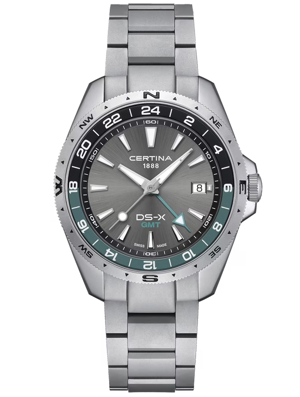 CERTINA DS-X GMT 41mm C0474521108100, handla denna klocka online eller i butik hos klockmaster