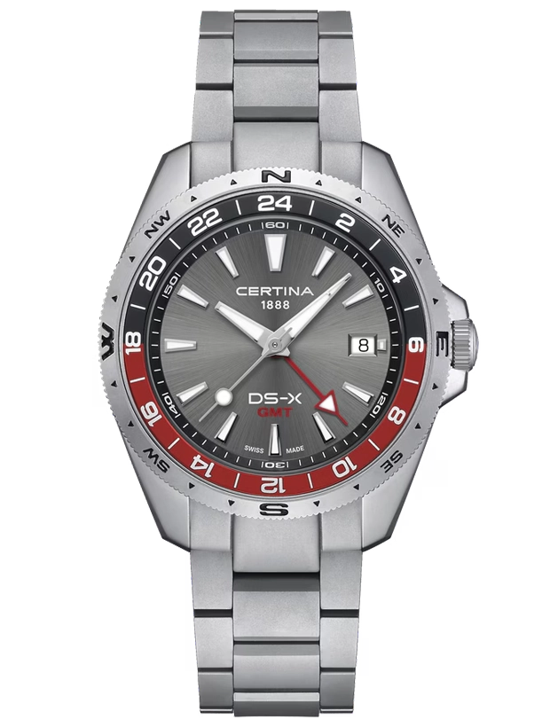 CERTINA DS-X GMT 41mm C0474521108101, handla denna klocka online eller i butik hos klockmaster