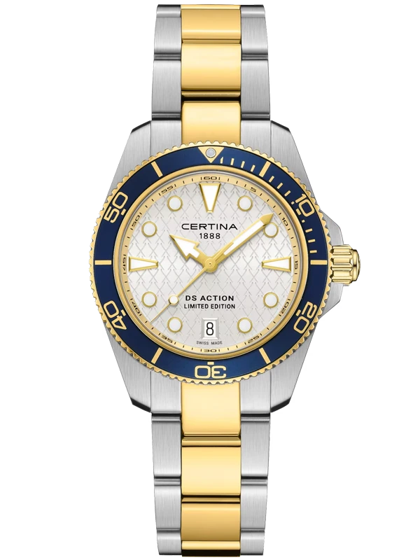 CERTINA DS Action 34.5mm Ebba Andersson Limited Edition C0482102203110, handla denna klocka online eller i butik hos klockmaster