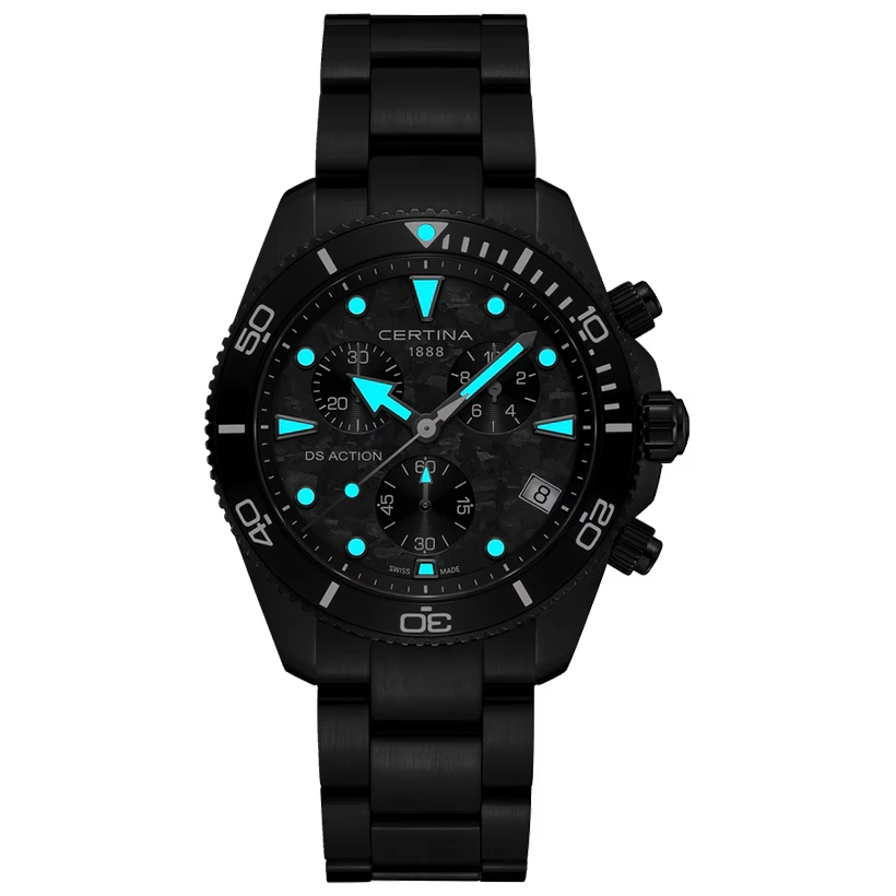 CERTINA DS Action Chronograph 42mm, klocka som du kan handla till bra pris hos oss på Klockmaster.