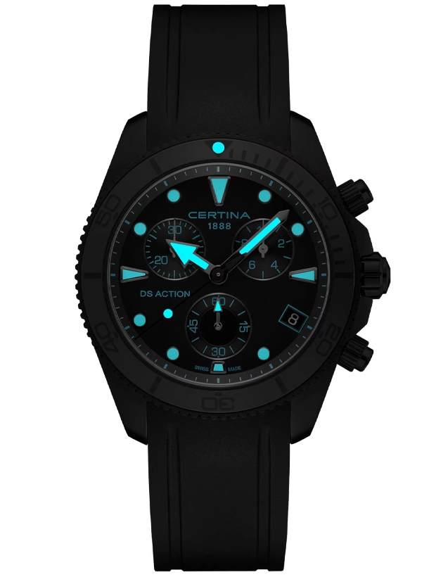 CERTINA DS Action Chronograph 42mm C0484173705101, klocka som du kan handla till bra pris hos oss på Klockmaster.
