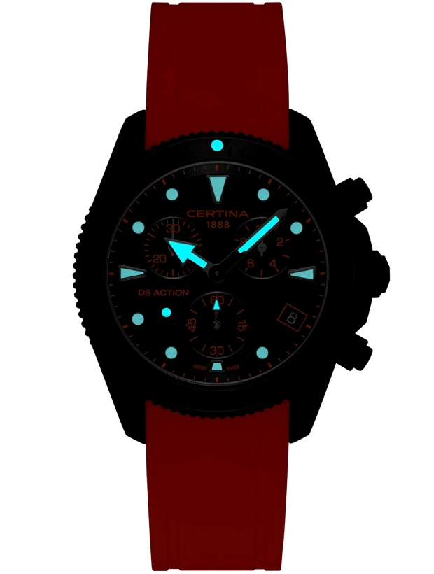 CERTINA DS Action Chronograph 42mm C0484173705103, klocka som du kan handla till bra pris hos oss på Klockmaster.