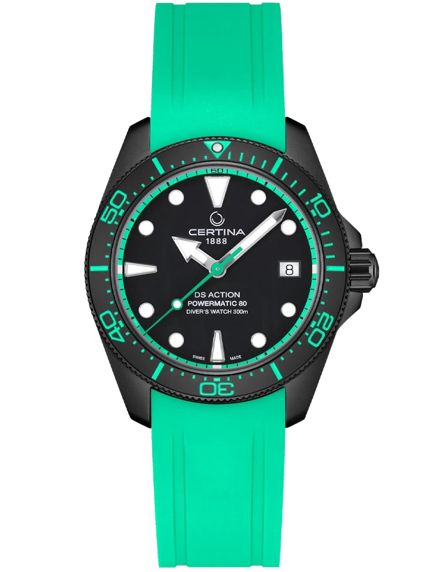 CERTINA DS Action Diver Powermatic 80 38mm C0488073305101, klocka som du kan handla till bra pris hos oss på Klockmaster.