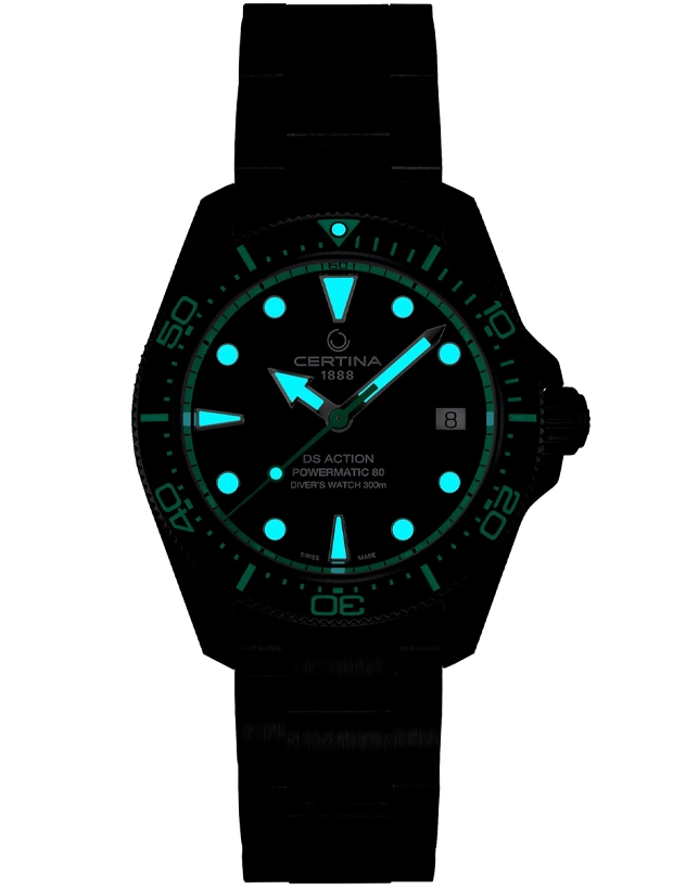 CERTINA DS Action Diver Powermatic 80 38mm C0488073305101, klocka som du kan handla till bra pris hos oss på Klockmaster.