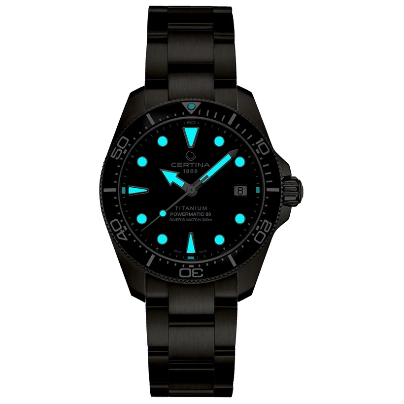 CERTINA DS Action Diver Titanium 38mm, klocka som du kan handla till bra pris hos oss på Klockmaster.