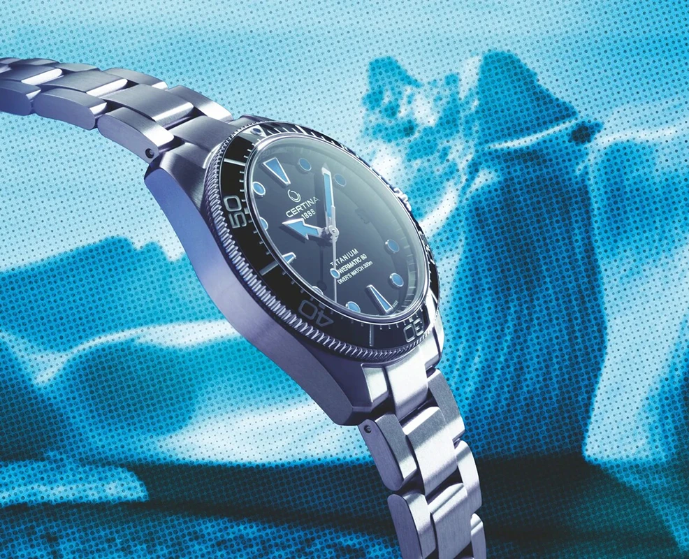 CERTINA DS Action Diver Titanium 38mm, klocka som du kan handla till bra pris hos oss på Klockmaster.