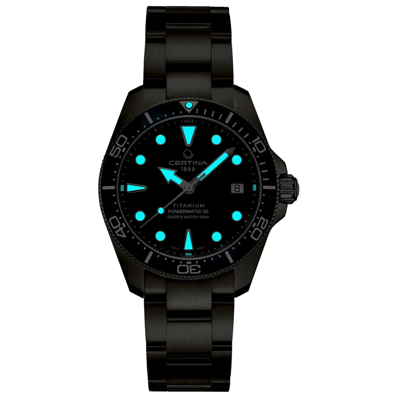 CERTINA DS Action Diver Titanium 38mm, klocka som du kan handla till bra pris hos oss på Klockmaster.