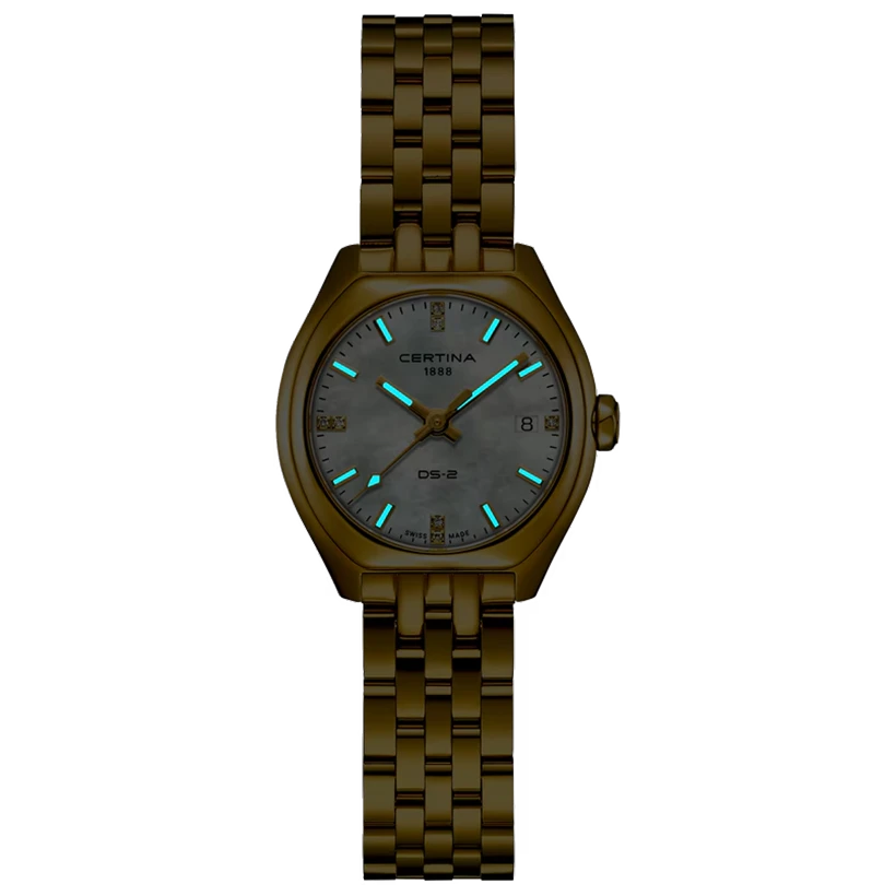 CERTINA DS-2 Lady 28mm, klocka som du kan handla till bra pris hos oss på Klockmaster.