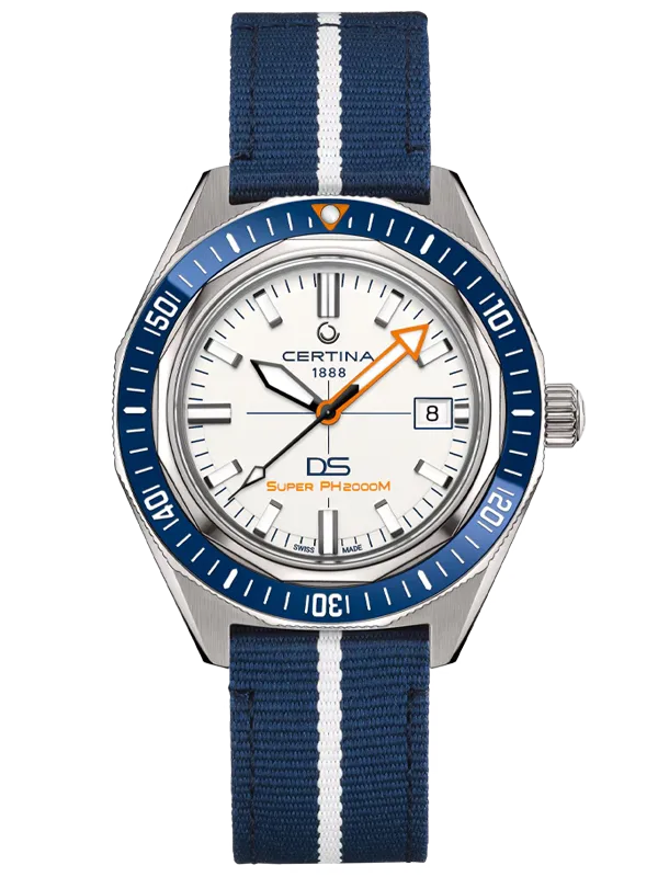CERTINA DS Super PH2000M 43mm C0506074401102, klocka som du kan handla till bra pris hos oss på Klockmaster.