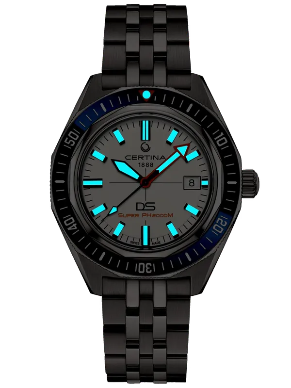 CERTINA DS Super PH2000M 43mm C0506074401102, klocka som du kan handla till bra pris hos oss på Klockmaster.
